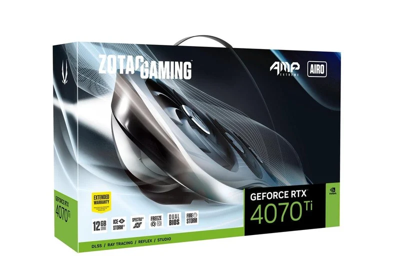 Zotac Gaming Geforce RTX 4070 Ti AMP Extreme Airo 12GB GDDR6X Graphics Card (ZT-D40710B-10P)