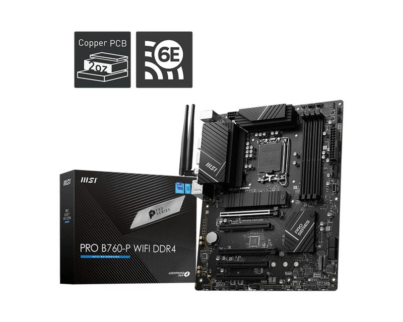 MSI Pro B760-P Wifi DDR4 Motherboard