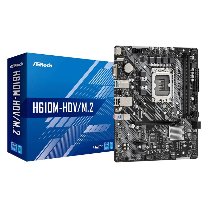 Asrock H610M-HDV/M.2 R2.0 Motherboard