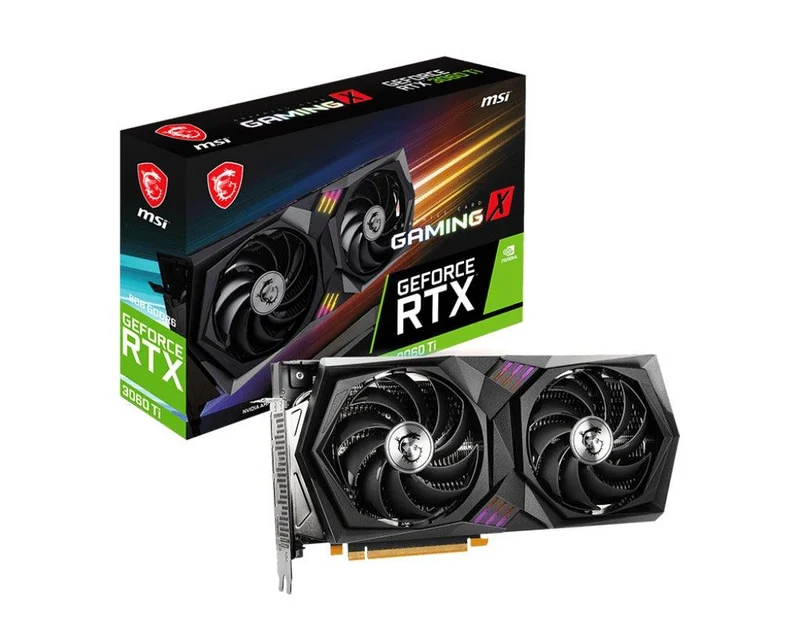 MSI GeForce RTX 3060 Ti Gaming X 8G LHR GDDR6 Graphics Card