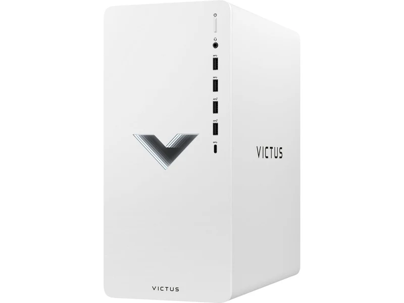 HP Victus 15L TG02-0036D 3.90GHZ 6 Cores AMD Ryzen 5 5600G 512GB SSD Gaming Desktop PC (Ceramic White) + MS Office Home & Student 2021