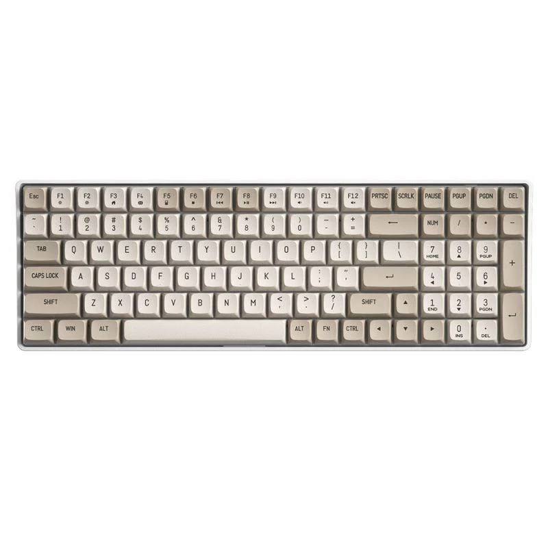 Darkflash GD100 Mechanical Keyboard (Milky & Brown) (Yellow Switch)