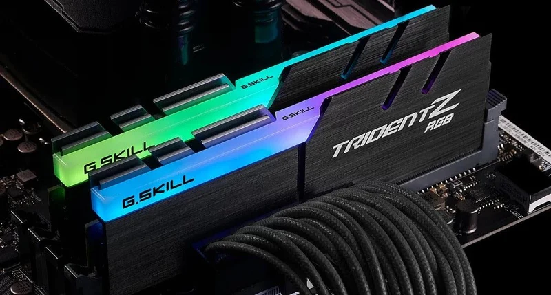 G.Skill Trident Z RGB 16GB (8GBX2) DDR4 4000MHZ Memory (F4-4000C18D-16GTZRB)