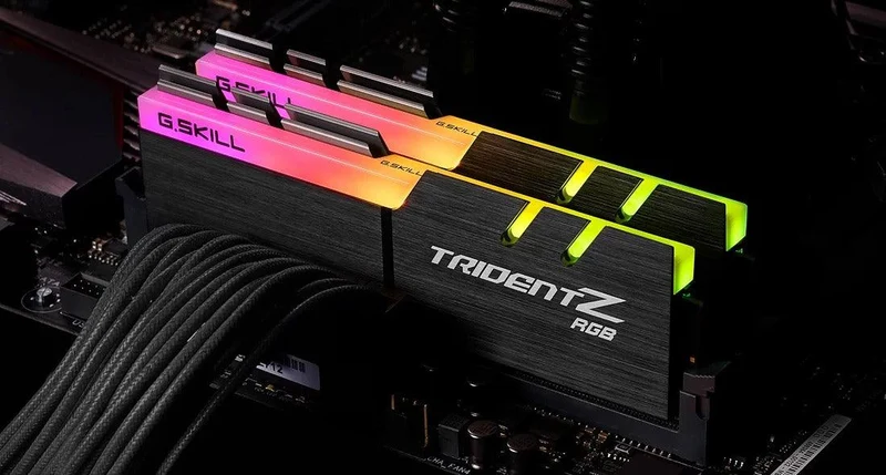 G.Skill Trident Z RGB 16GB (8GBX2) DDR4 4000MHZ Memory (F4-4000C18D-16GTZRB)