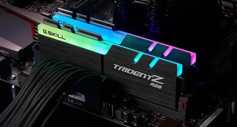 G.Skill Trident Z RGB 16GB (8GBX2) DDR4 4000MHZ Memory (F4-4000C18D-16GTZRB)