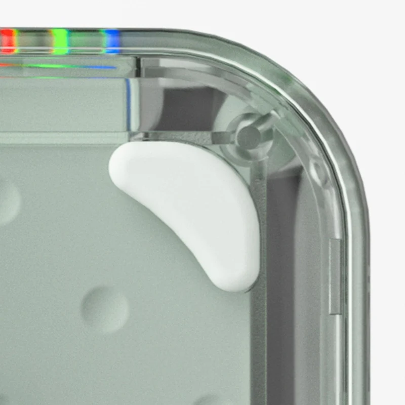 MelGeek MOJO68 Plastic See-Through Custom Programmable Mechanical Keyboard (Kailh Custom Plastic Switch)