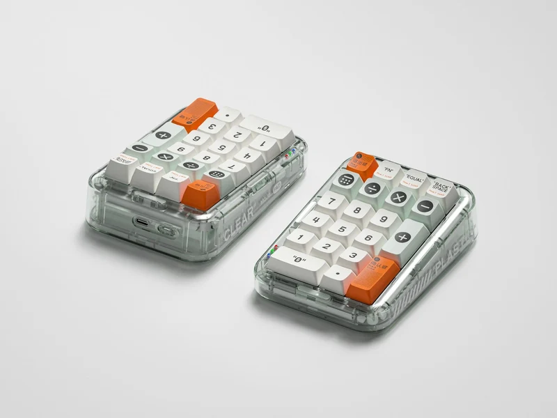 MelGeek MojoPad Plastic NumPad Mechanical Keyboard (Kailh Plastic Switch)