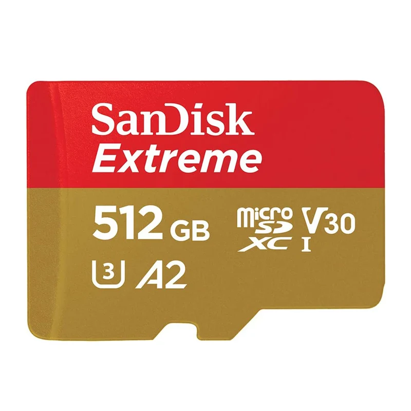 Sandisk Extreme 512GB 190MB/S UHS-I MicroSDXC Card (SDSQXAV-512G-GN6MN)