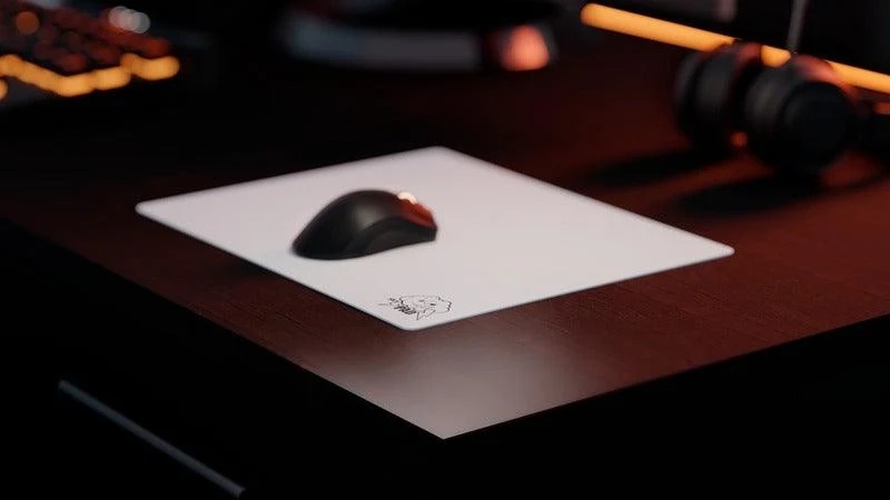 Skypad Glass Mousepad 3.0 - White Cloud