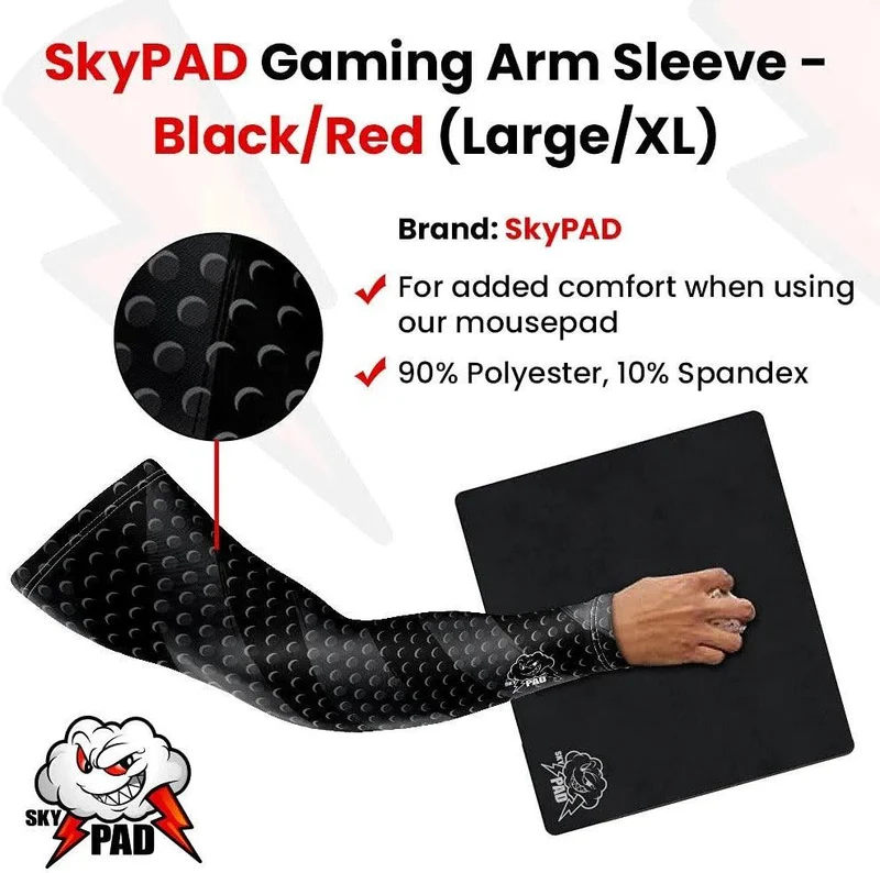Skypad Arm Sleeve Black L/XL