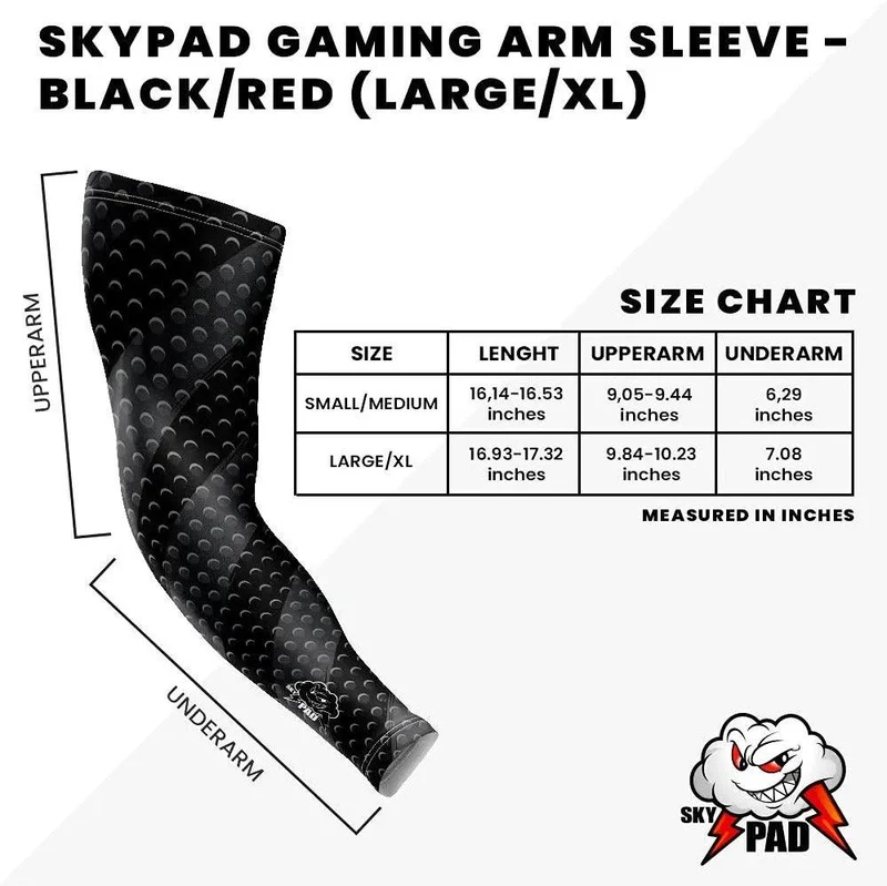 Skypad Arm Sleeve Black L/XL
