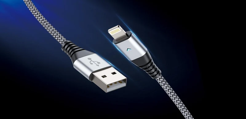 Motivo H21 Data Cable Braided Wire 120CM Apple Lightning (Grey) (S0010)