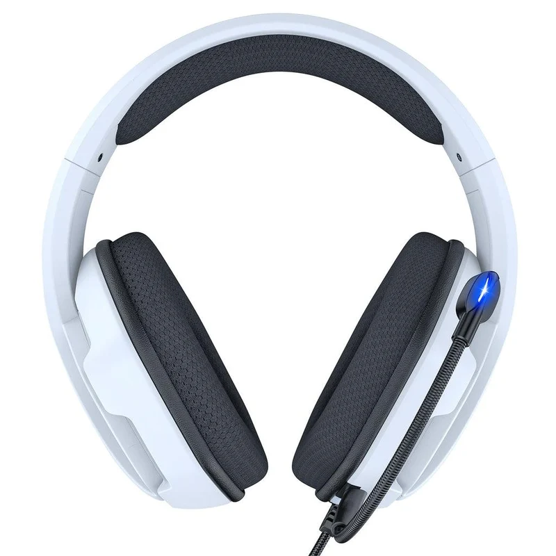 Onikuma X27 RGB Gaming Headset With Mic And Noise Cancelling (White)