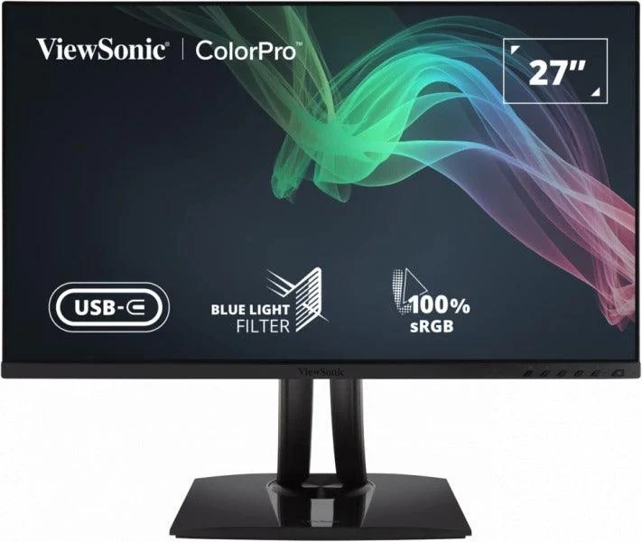 Viewsonic VP2756-4K 27-INCH 4K UHD Pantone Validated 100% SRGB & Factory Pre-Calibrated Monitor With 60W USB-C