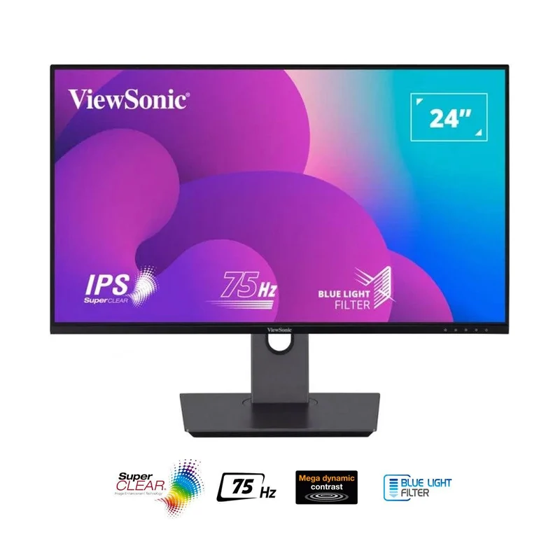 Viewsonic VX2480-SHDJ 24-Inch FHD IPS Entertainment Monitor