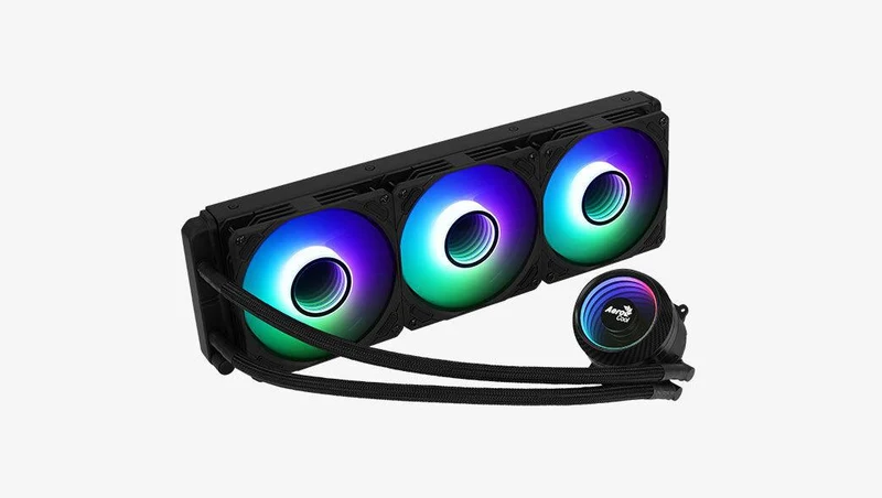 Aerocool Mirage L360 360MM ARGB Liquid CPU Cooler (Black)