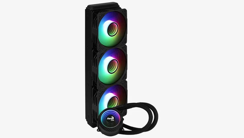 Aerocool Mirage L360 360MM ARGB Liquid CPU Cooler (Black)