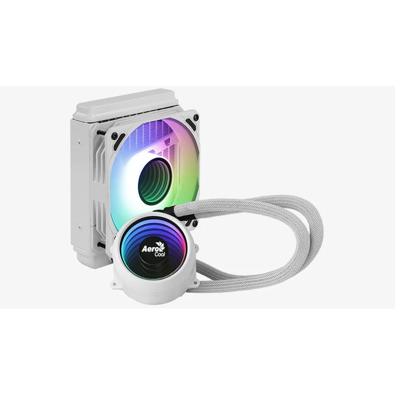 Aerocool Mirage L120 WH 1200MM ARGB Liquid CPU Cooler (White)