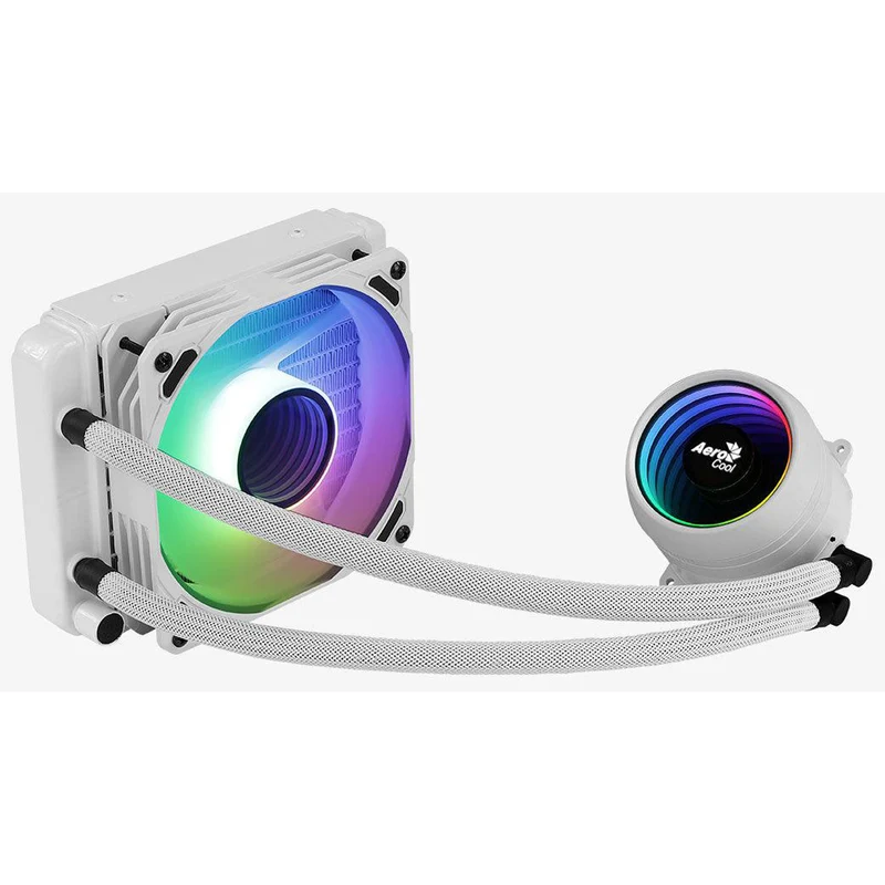 Aerocool Mirage L120 WH 1200MM ARGB Liquid CPU Cooler (White)