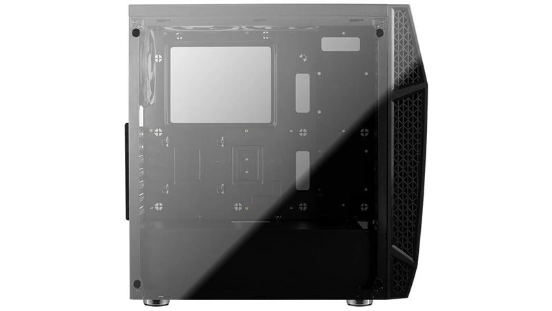 Aerocool Klaw-G-BK-V1 Tempered Glass RGB Mid-Tower Case (Black)