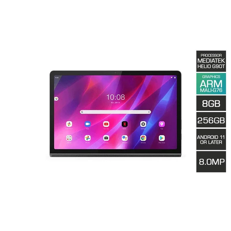 Lenovo Yoga Tab 11 YT-J706F 8GB+256GB (Storm Grey) ZA8W0036PH