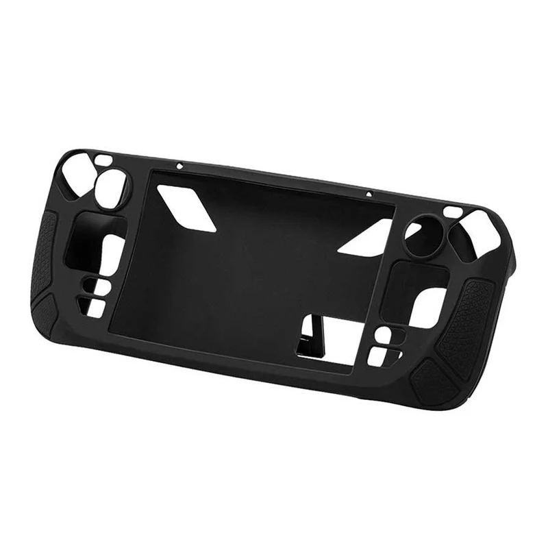 Pgtech Silicon Case With Stand Compatible For Steam Deck (Black) (GP-823)