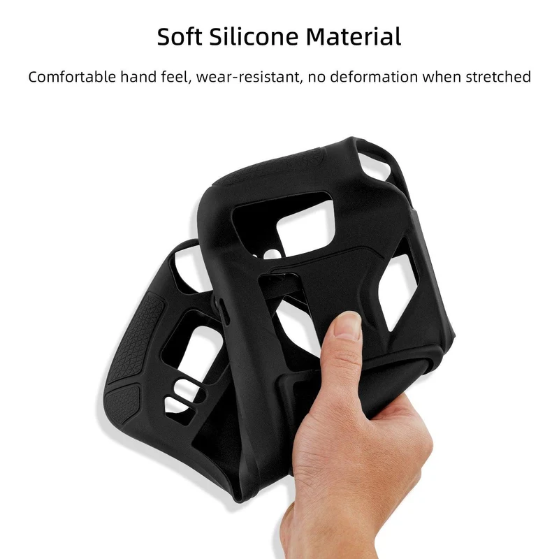 Pgtech Silicon Case With Stand Compatible For Steam Deck (Black) (GP-823)