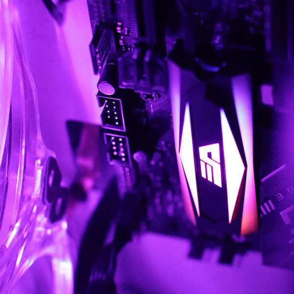 Darkflash DM2 M.2 SSD Heatspreader W/ LED