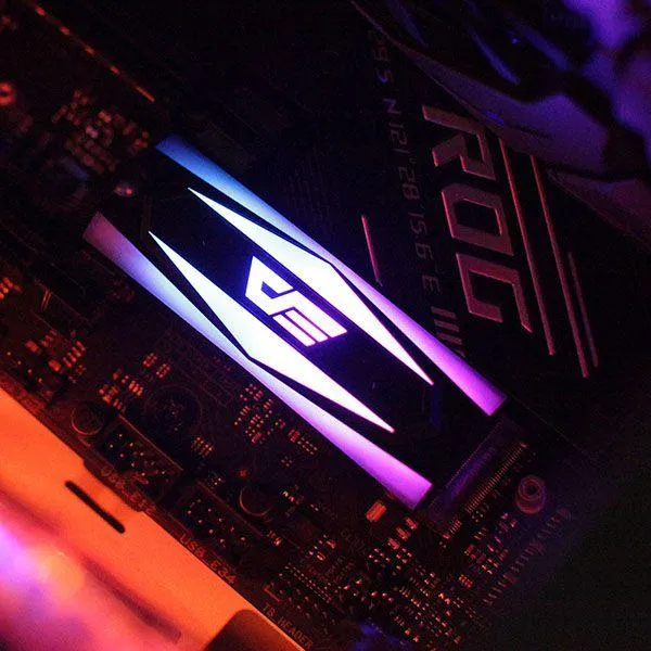 Darkflash DM2 M.2 SSD Heatspreader W/ LED