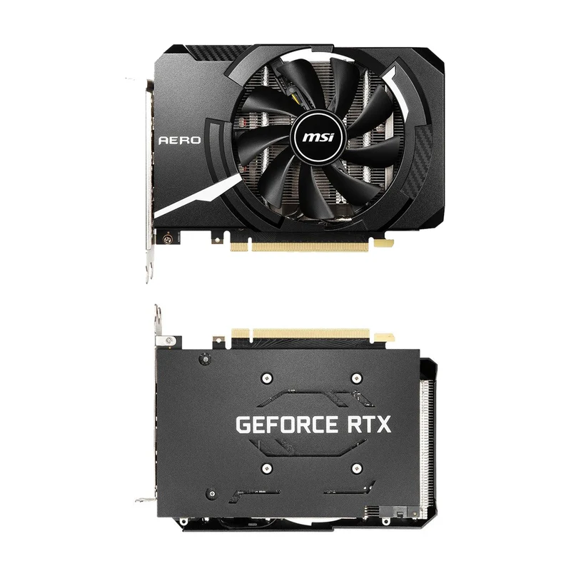 MSi Geforce RTX 3050 Aero ITX 8G OC GDDR6 Graphics Card