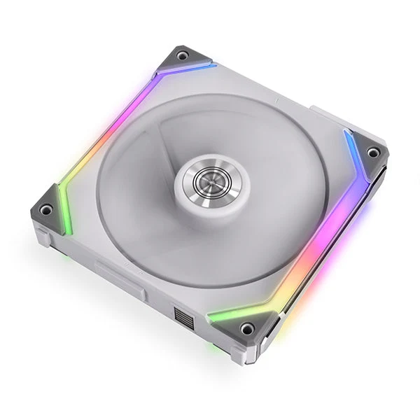 Lian Li Uni Fan SL140 V2 RGB Revolutionized Daisy-Chain ARGB Fan 140MM Single Pack (White) (UF-SL140V2-1W)