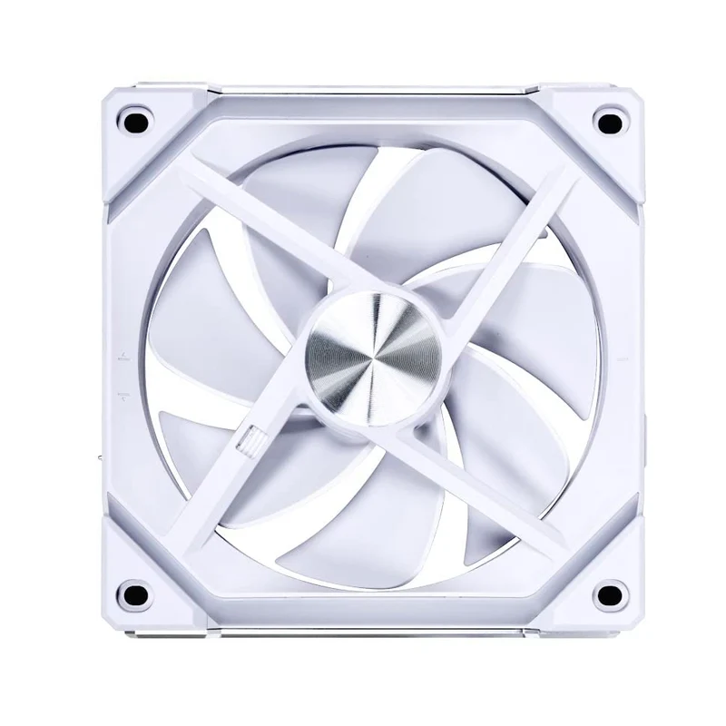 Lian Li Uni Fan SL120 V2 RGB Revolutionized Daisy-Chain ARGB Fan 120MM Triple Pack (White) (UF-SL120V2-3W)