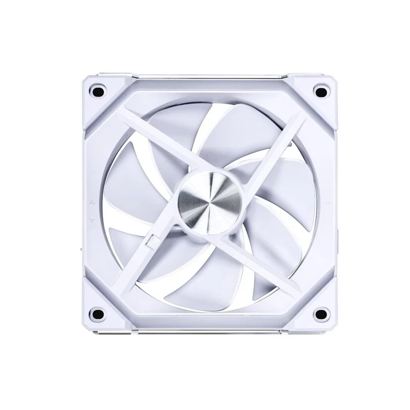 Lian Li Uni Fan SL120 V2 RGB Revolutionized Daisy-Chain ARGB Fan 120MM Single Pack (White) (UF-SL120V2-1W)