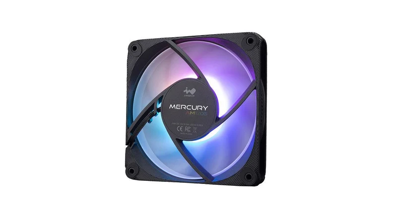 Inwin Mercury AM120S ARGB Cooling Fan - Triple Pack (Black)