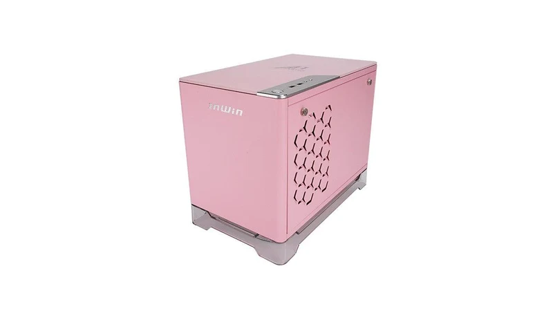 Inwin A1 Prime Mini-ITX Tower Pc Case (Pink)