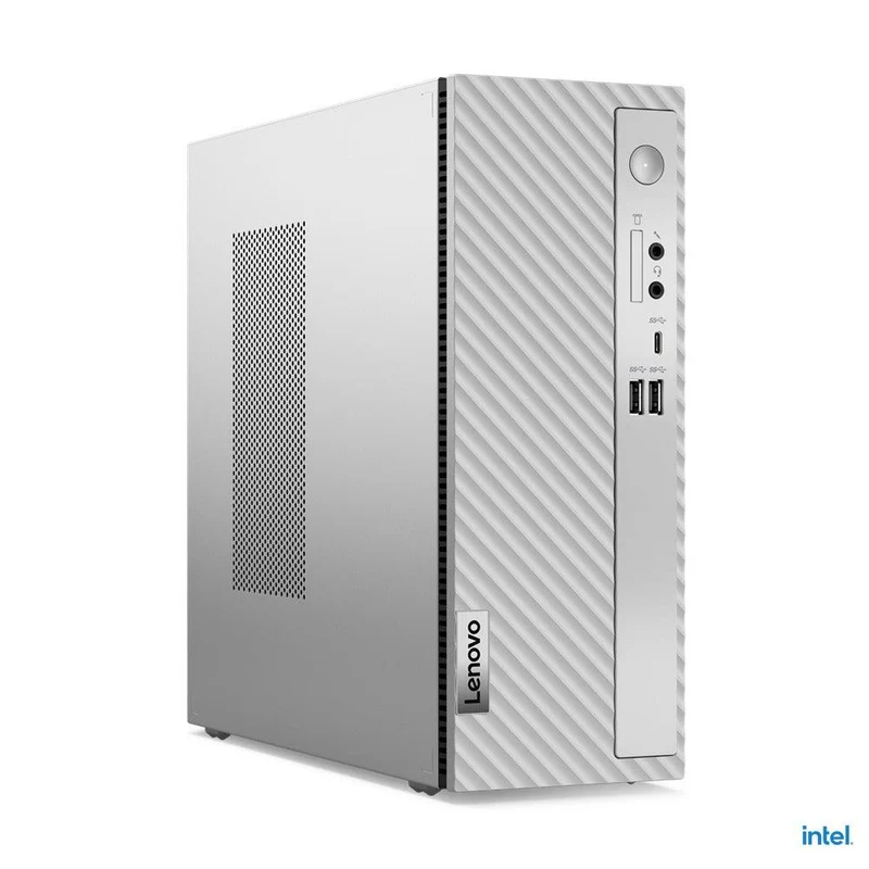 Lenovo Ideacentre 3 07IAB7 90SM001APH Core I3-12100 512GB SSD 7.4L Desktop (Cloud Grey) + MS Office H&S 2021 + Lenovo L22I-30 A21215FS0 21.5" Monitor