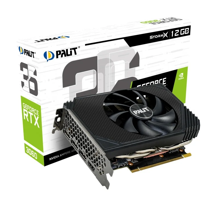 Palit GeForce RTX 3060 StormX 8GB GDDR6 Graphics Card