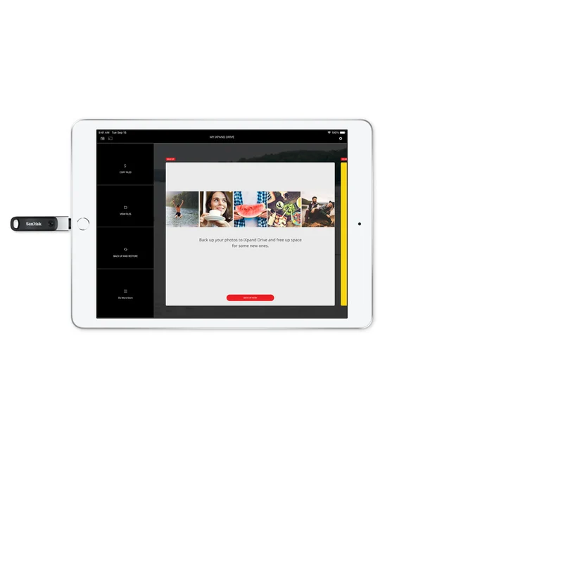 Sandisk IXPAND 128GB Flash Drive Go For Iphone And Ipad (SDIX60N-128G-GN6NE)