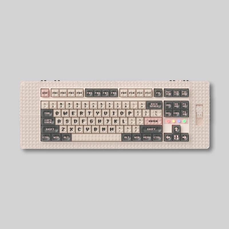 MelGeek Pixel Brick - Compatible Mechanical Keyboard (Christian) (Kailh Custom T)