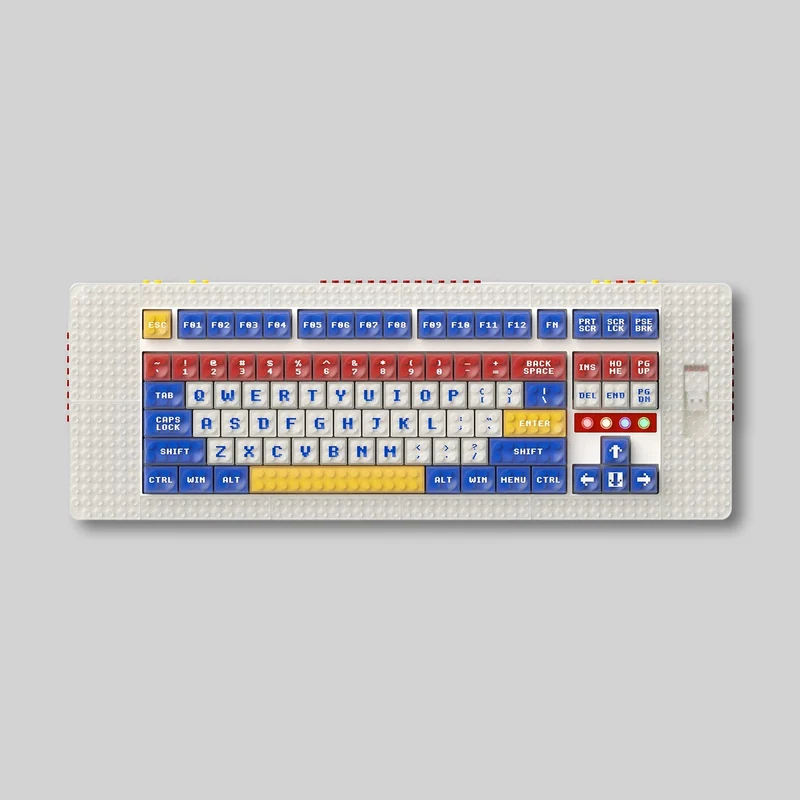 MelGeek Pixel Brick - Compatible Mechanical Keyboard (Palette) (Kailh Custom T)