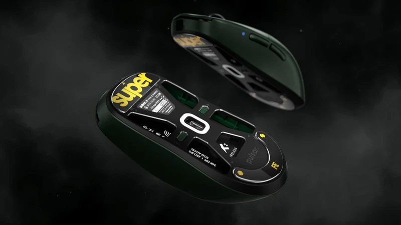 Pulsar X2 Medium Symmetrical Wireless Gaming Mouse (Founders Edition) (Green) (PX204)