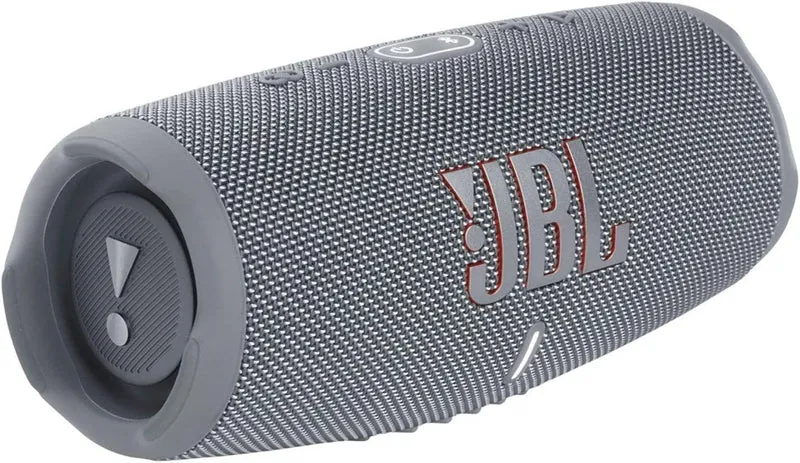 JBL Charge 5 Portable Waterproof Speaker With Powerbank (Grey)