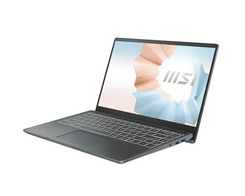 MSi Modern 14 B11MO-1078PH Laptop (Carbon Grey) | 14" FHD | i3-1115G4 | 8 GB DDR4 | 256 GB SSD | UHD Graphics | Windows 11 Home