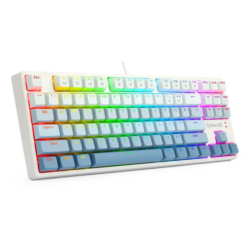 Redragon Cass RGB Wired Mechanical Gaming Keyboard (Dust-Proof Blue Switch) (K645W-GB-RGB)