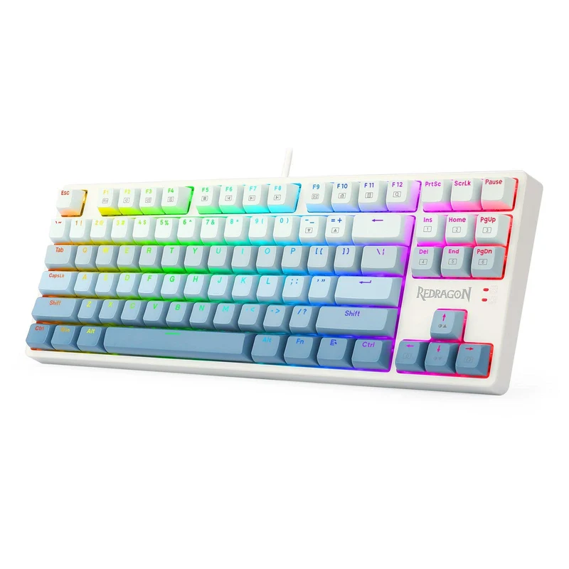 Redragon Cass RGB Wired Mechanical Gaming Keyboard (Dust-Proof Blue Switch) (K645W-GB-RGB)