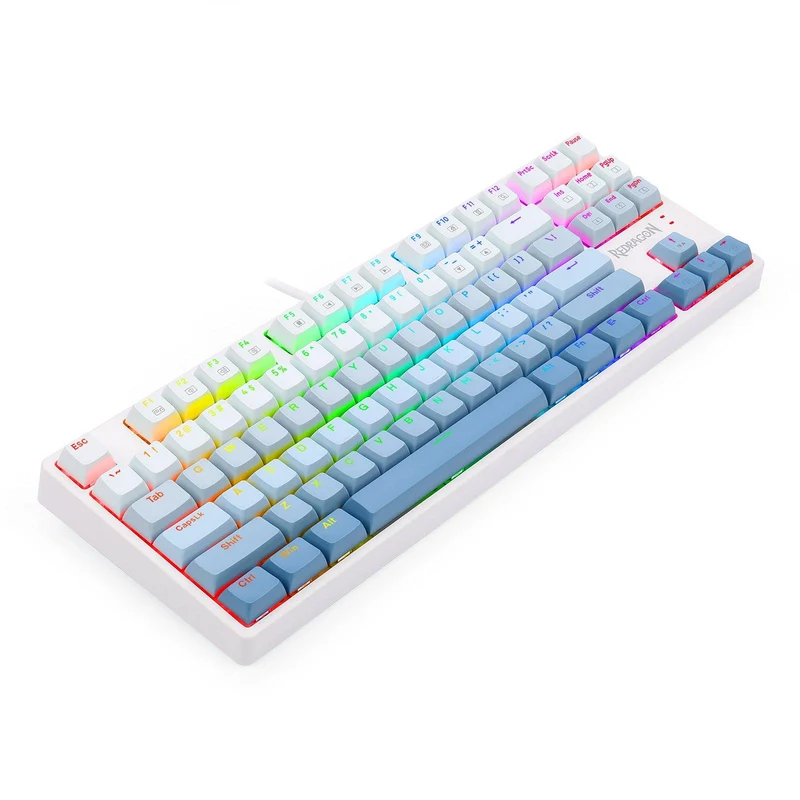 Redragon Cass RGB Wired Mechanical Gaming Keyboard (Dust-Proof Blue Switch) (K645W-GB-RGB)