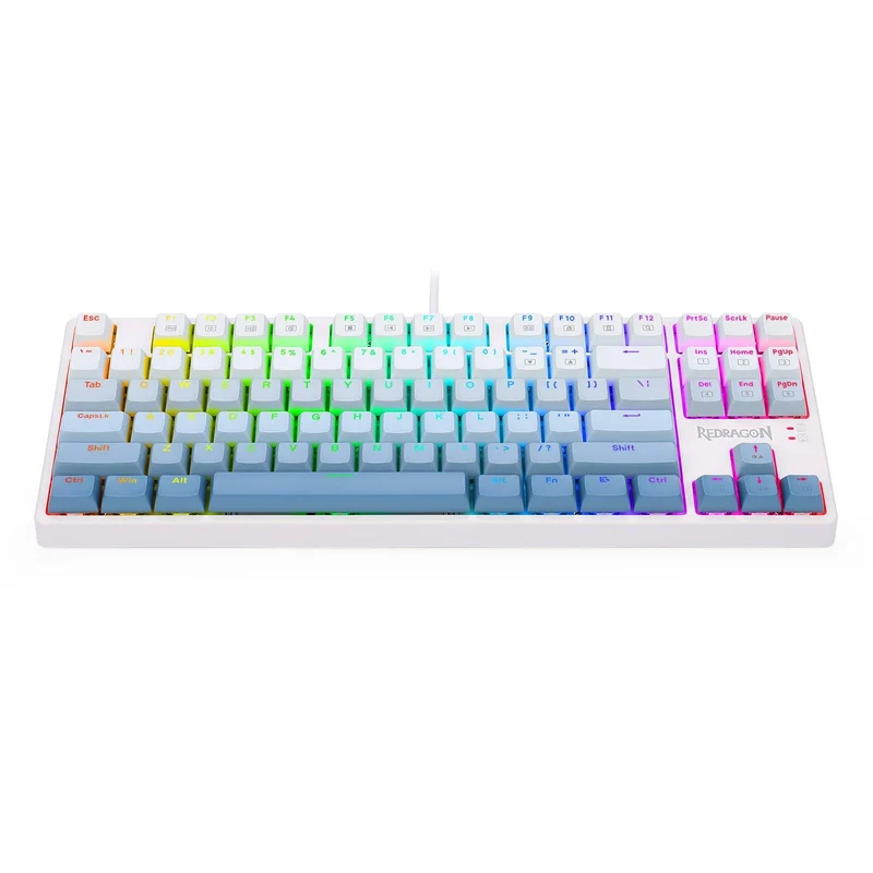 Redragon Cass RGB Wired Mechanical Gaming Keyboard (Dust-Proof Blue Switch) (K645W-GB-RGB)