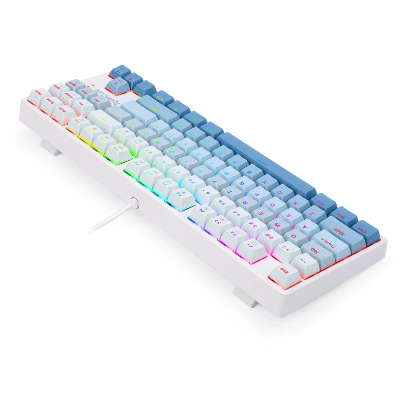 Redragon Cass RGB Wired Mechanical Gaming Keyboard (Dust-Proof Blue Switch) (K645W-GB-RGB)