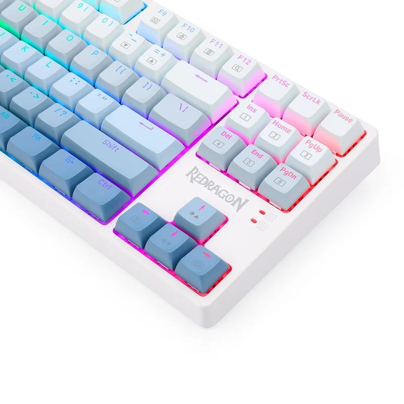 Redragon Cass RGB Wired Mechanical Gaming Keyboard (Dust-Proof Blue Switch) (K645W-GB-RGB)