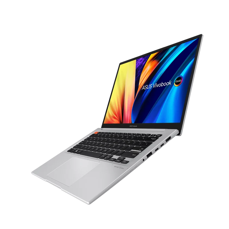 Asus Vivobook S 14 Oled K3402ZA-KM130WS Laptop (Neutral Grey) | 14" 2.8K | i5-12500H | 4GB DDR4 | 512 GB SSD | Intel® Iris Xe Graphics | Windows 11 Home | MS Office H&S 2021 | Asus BP1504 Backpack